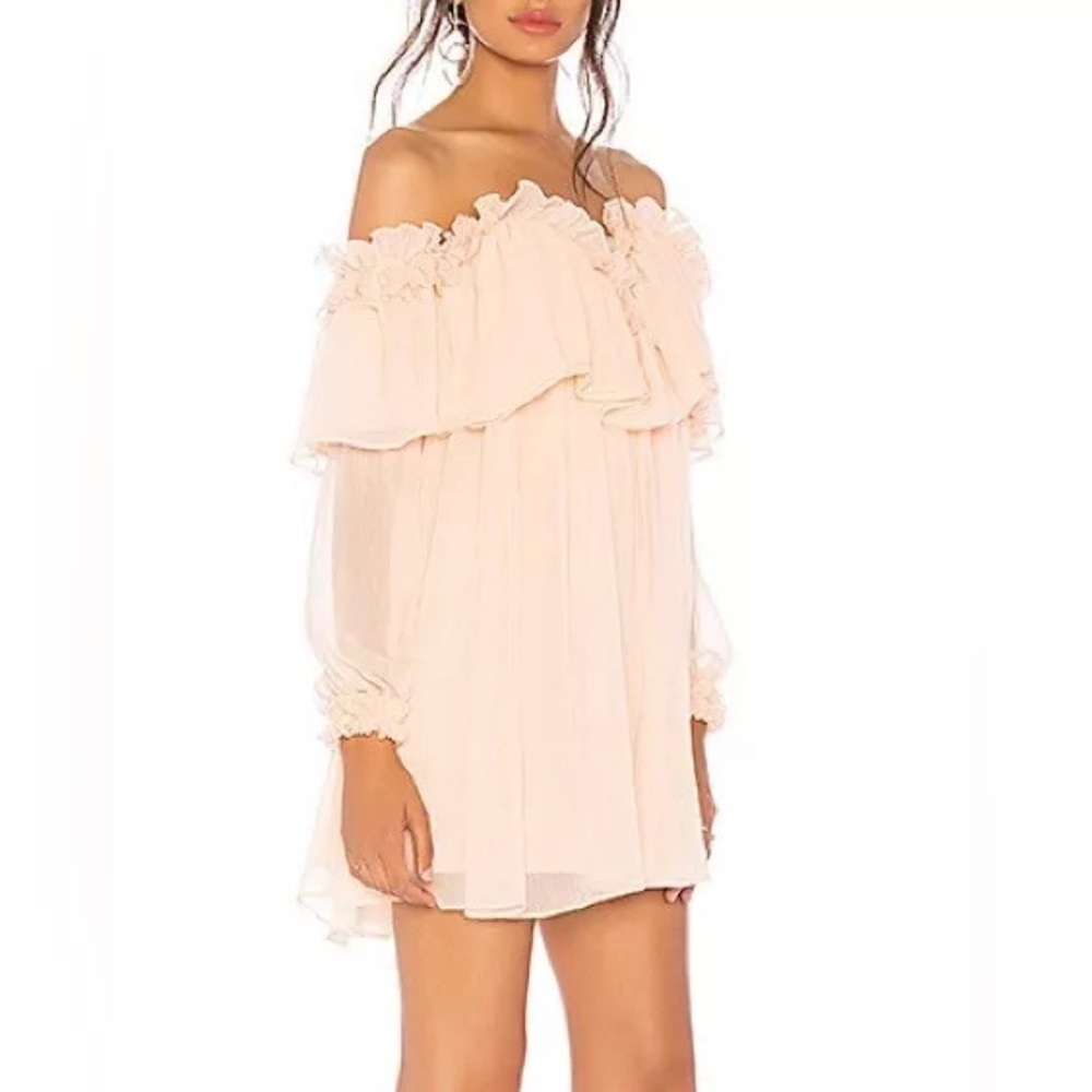 Revolve NBD Louisville Sherbet Orange Mini Dress‎ Size Small
